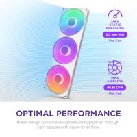 NZXT F420 RGB Core - White - thumbnail