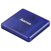 Hama USB-2.0-multi-kaartlezer SD/microSD/CF Blauw - thumbnail
