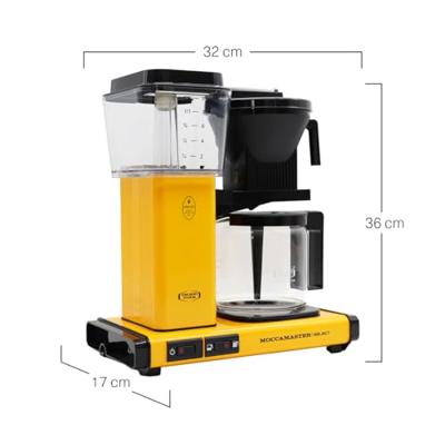 Moccamaster KBG SELECT Koffiefilter apparaat Geel