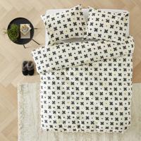 wehkamp home katoenen dekbedovertrek 1 persoons - thumbnail