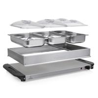 Tristar BP-6285 Buffetwarmer RVS/Zwart - thumbnail