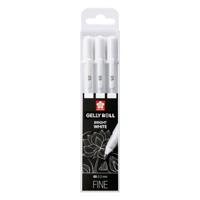 Sakura • gelly roll gelpen 05 wit 3stuks - thumbnail