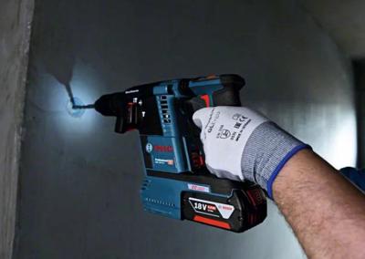 Bosch Professional GBH 18V-26 F Accu combihamer SDS-Plus 2,6J + snelwisselboorkop + stofafzuiging 18V 5.5Ah in L-Boxx - 061191000G - thumbnail