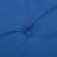 VidaXL Tuinstoelkussens 4 st 40x40x4 cm oxford stof koningsblauw - thumbnail