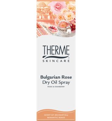 Therme Bulgarian Rose Dry Oil Spray - 125ml Therme Bulgarian Rose Dry Oil Spray - 125ml