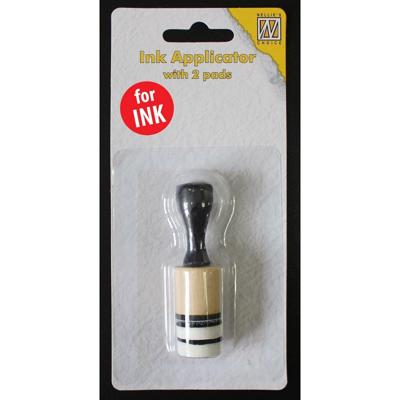 Nellie's Choice • ink applicator round small with 2 pads, for ink