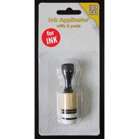 Nellie's Choice • ink applicator round small with 2 pads, for ink - thumbnail