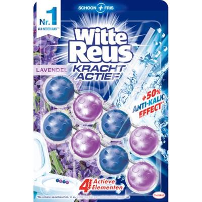 Witte Reus Toiletblok kracht actief lavendel 100 Gram Witte Reus Toiletblok kracht actief lavendel 100 Gram