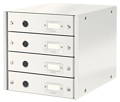 Leitz Click & Store 6049-00-95 Ladebox Zwart DIN A4 Aantal lades: 4 Leitz Click & Store 6049-00-95 Ladebox Zwart DIN A4 Aantal lades: 4