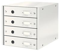 Leitz Click & Store 6049-00-95 Ladebox Zwart DIN A4 Aantal lades: 4 - thumbnail