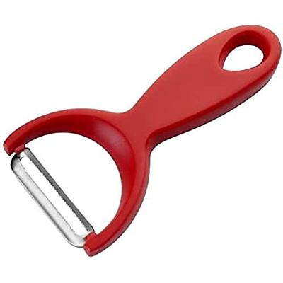 Fruit- en Groentenschiller Ibili 15 cm Rood Roestvrij staal