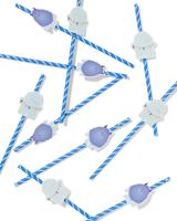 HEMA Rietjes papier monster - 10 stuks - thumbnail