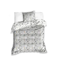 Carbotex Kerst Dekbedovertrek dieren - thumbnail