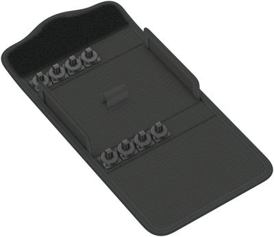 Wera 9469 Kraftform Kompakt 400 RA stoffen box, voor maximaal 9 onderdelen, leeg, 145 x 25 x 102 mm - 05136409001