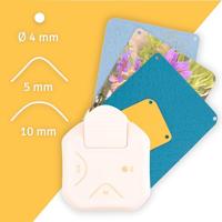 Vaessen Creative • 3-in-1 hoekpons 5-10mm ø4mm - thumbnail