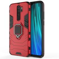 Voor Xiaomi Redmi Note 8 Pro Panther PC + TPU schokbestendige beschermende case (rood) - thumbnail