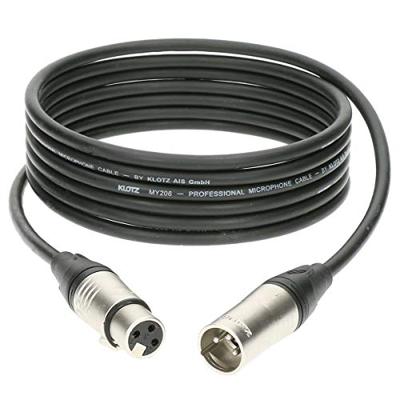 Klotz M1K1FM0100 XLR 3P - XLR 3P microfoonkabel 1 meter