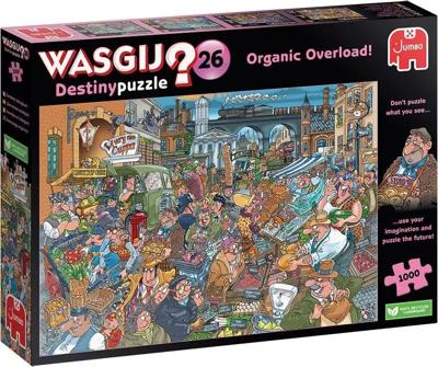 Jumbo Wasgij Destiny 26 puzzel Barstensvol Bio! - 1000 stukjes