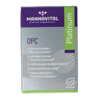 OPC platinum 60 Vegetarische capsules