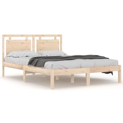 Bedframe massief hout 140x200 cm