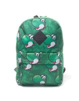 DIFUZED Nintendo - Yoshi Face Sublimation rugzak Groen, Wit - thumbnail
