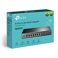 TP-Link TL-SG108-M2 Desktopschakelaar, 8 aansluitingen, 2.5 G, zwart - thumbnail
