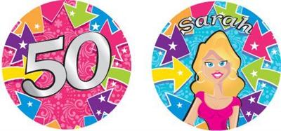 Sarah Onderzetters Cartoon (10st)