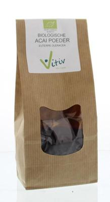 Vitiv Acai poeder bio 125 Gram Vitiv Acai poeder bio 125 Gram