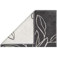 Cawö Cawo Atelier Floral Douchelaken 70/140 basalt - thumbnail