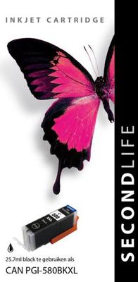 Kangaro SL-11011240 Cartridge SecondLife Canon PGI 580 XL Zwart Kangaro SL-11011240 Cartridge SecondLife Canon PGI 580 XL Zwart
