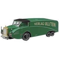 Liliput L937496 H0 Vrachtwagen Rumpler RuV 31, donkergroen, radiateurgrille goud, dak zwart - thumbnail