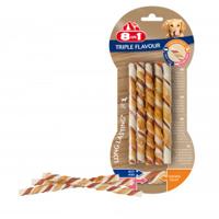 8in1 Triple Flavour sticks hondensnacks 6 verpakkingen - thumbnail