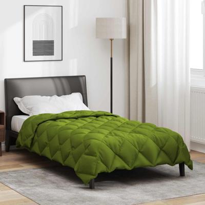 Winter Dekbed Groen 200 x 135 cm Microfiber