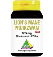 Lions mane (pruikzwam) puur 60 Vegetarische capsules - thumbnail