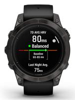 Garmin epix Pro (Gen 2) Sapphire Edition 3,3 cm (1.3") AMOLED 47 mm Digitaal 416 x 416 Pixels Touchscreen Zwart Wifi GPS - thumbnail