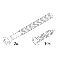 Bout M4x50mm (2x) + 10x houts. tbv PL KS - thumbnail