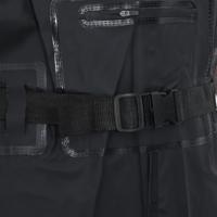 Waadpak met laarzen en riem maat 40 zwart - thumbnail