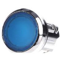 Siemens 3SU10510AB500AA0 3SU1051-0AB50-0AA0 Verlichte druktoets Bedieningsknop vlak, Metalen frontring, Hoogglans Blauw 1 stuk(s) - thumbnail