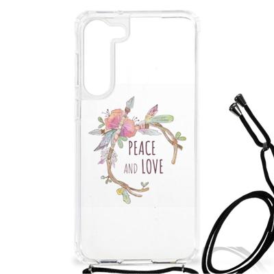 Samsung Galaxy S23 Plus Stevig | Bumper Hoesje | Boho Text