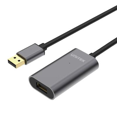 UNITEK Y-271 USB-kabel 5 m USB 2.0 USB A Grijs