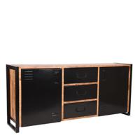 LABEL51 Dressoir 'Brussels' Mangohout, 190cm - thumbnail