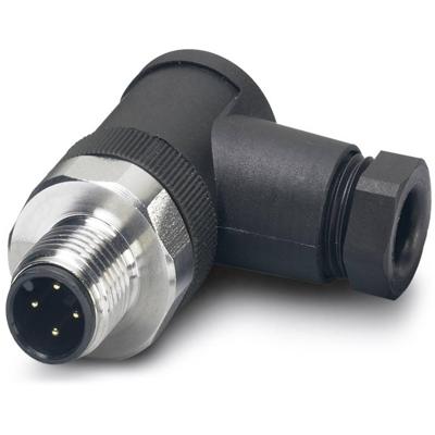 Phoenix Contact 1553200 Sensor/actuator connector, niet geassembleerd M12 Aantal polen (sensoren): 4 Stekker, haaks 1 stuk(s) Piece