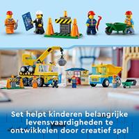 LEGO city 60391 kiepwagen, bouwtruck en sloopkraan - thumbnail