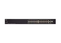 Cisco SG250-26P 26 poorts Gigabit PoE Switch - thumbnail
