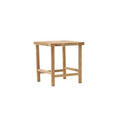 Nohr Krukje/Bijzettafel 'Santino' Teakhout, 42 x 42cm Nohr Krukje/Bijzettafel 'Santino' Teakhout, 42 x 42cm