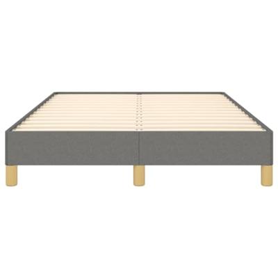 Bedframe zonder matras 120x190 cm stof donkergrijs