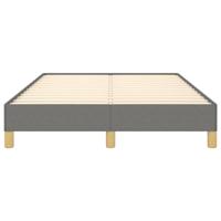 Bedframe zonder matras 120x190 cm stof donkergrijs - thumbnail