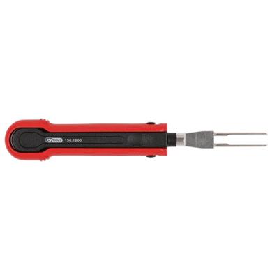 KS Tools 150.1266 Kabelontgrendelingsgereedschap voor platte stekkerhulzen 9,5mm KS Tools 150.1266 Kabelontgrendelingsgereedschap voor platte stekkerhulzen 9,5mm
