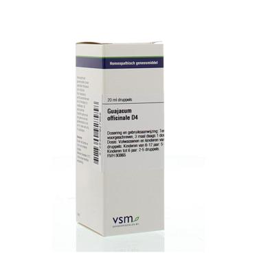 VSM Guajacum officinale D4 (20 ml)