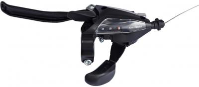 Shimano versteller (links) met remhendel 3 speed st-ef500-4 4 vingers zwart